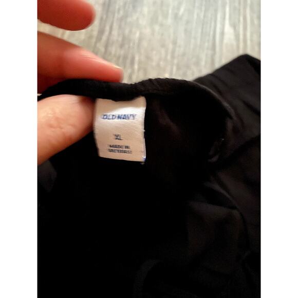 Slinky Black Slip Maxi Dress XL 90s Retro Minimalist Dark Feminine Whimsygoth - Picture 3 of 4